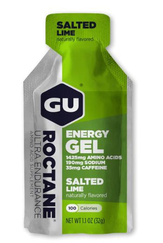 GU ROCTANE ENERGY GELS, PACK OF 8