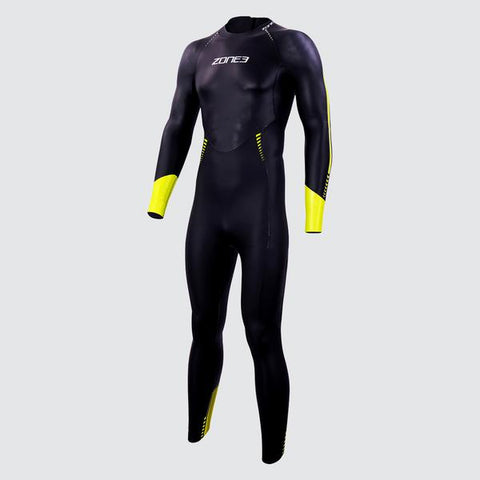 ZONE 3 MENS ADVANCE WETSUIT 2018, SMALL MEDIUM (SM), NO WARRANTY