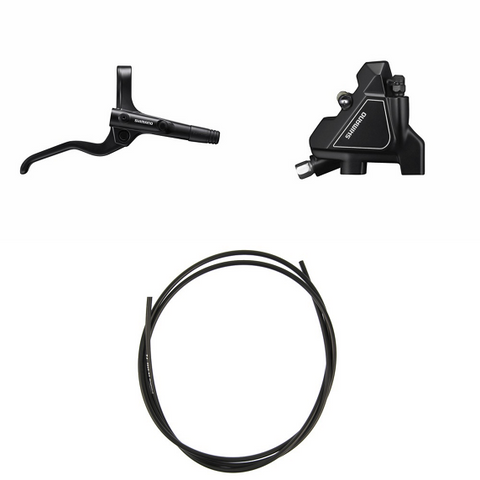 SHIMANO Brake (Kit) BRMT201KITUR300 Right / rear Resin without fin Without adapter, for rear mount thickness 25 mm 1700 (black)