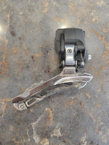 Shimano Dura-Ace FD-7970 Di2 Electronic Braze-On 10-Speed Bike Front Derailleur, USED