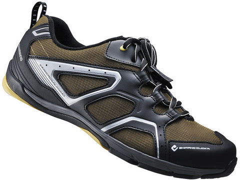 SHIMANO CT40M TOURING SHOE, MOSS GREEN, SIZE 43, FITS LIKE A 42