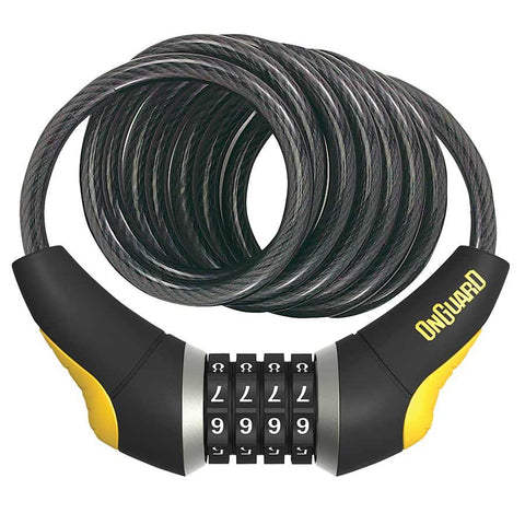 ONGUARD DOBERMAN COIL COMBO LOCK