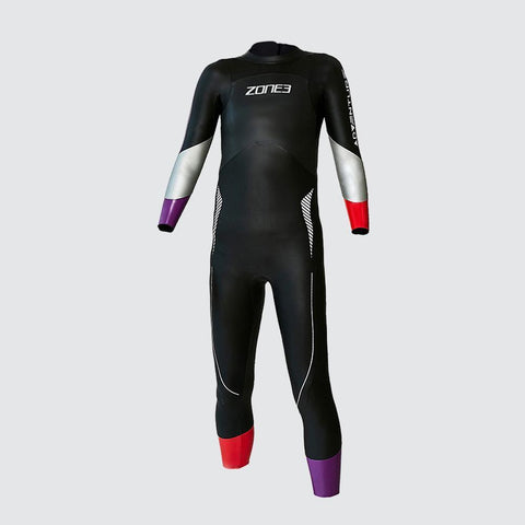 ZONE 3 KIDS ADVENTURE WETSUIT, LARGE