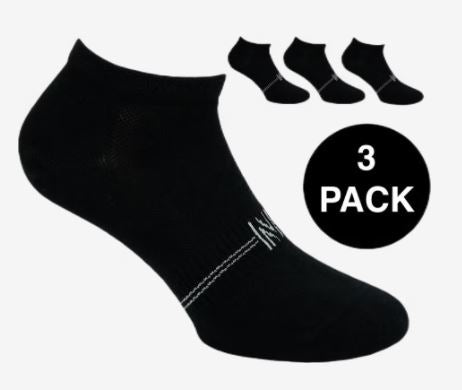 NORFOLK FRESH SPORT SOCKS BLACK 3PK